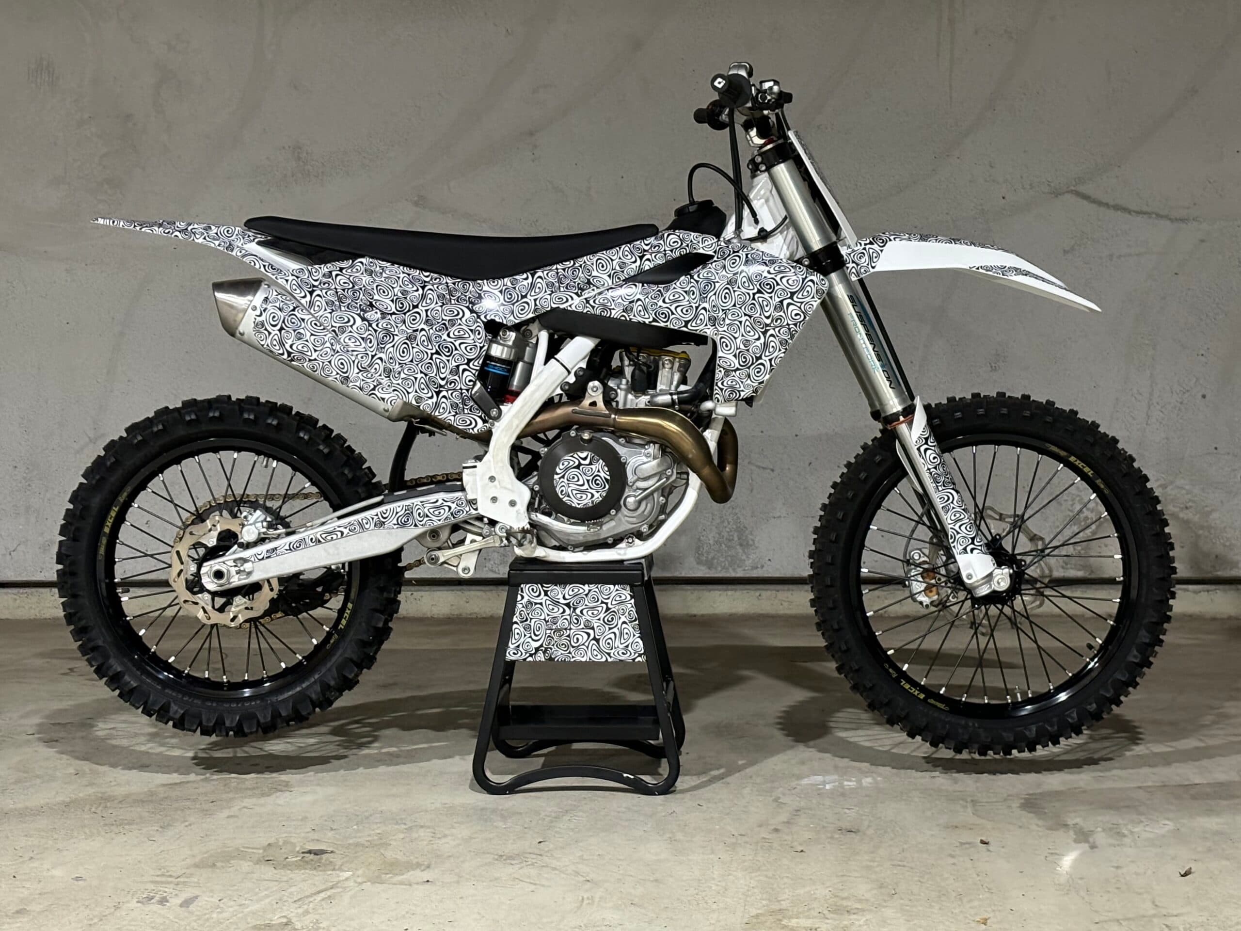 Motocross Motorrad