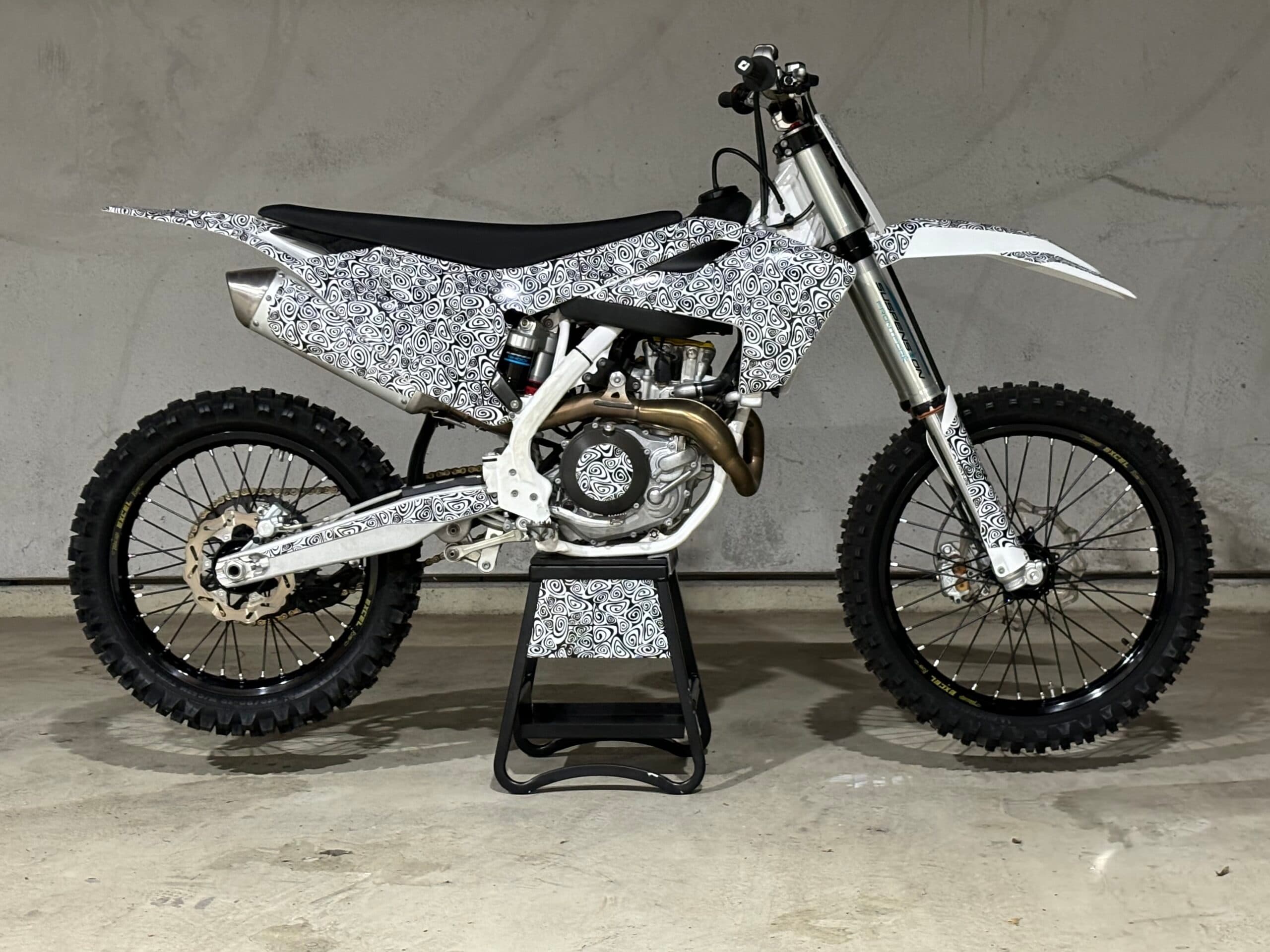 Motocross Motorrad